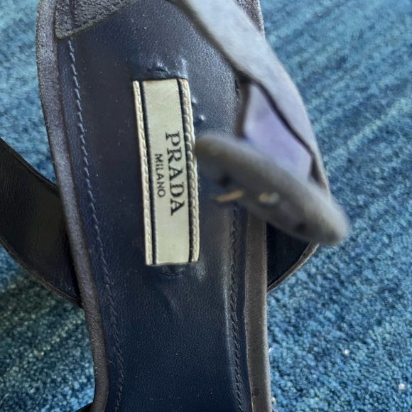 Platform Suede Prada Heels - Picture 7 of 9